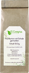 Kardamon mit Schale gemahlen - 100g